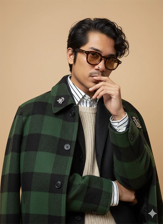 Muted Muse: A Modern Editorial Look