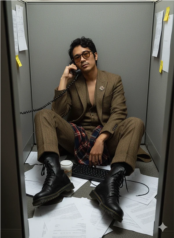 Trapped in the System: Vogue Office Editorial