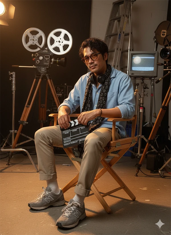 Behind the Scenes: Cinematic Studio Vibes