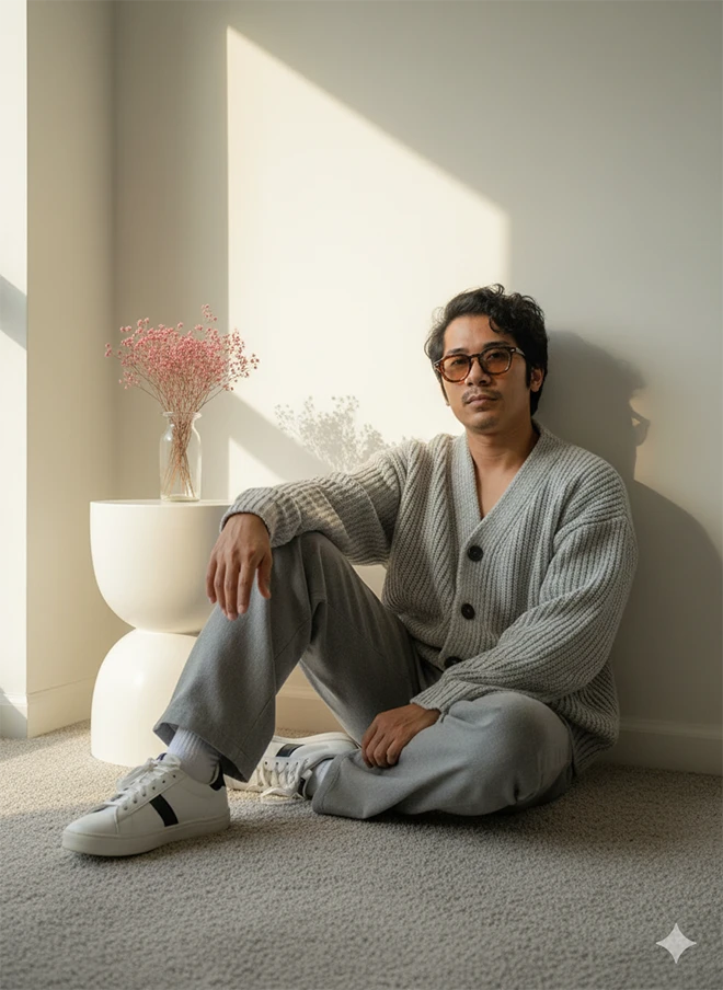 Cozy Minimal — Warm Indoor Editorial