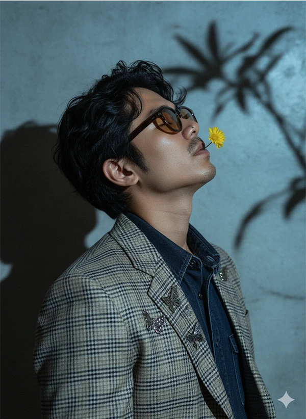 Floral Reverie — Dreamy Cinematic Portrait