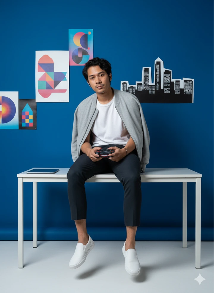 Youthful Play — Modern Studio Editorial