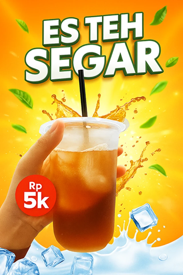 Es Teh Segar — Fresh, Fun, and Irresistibly Cool!