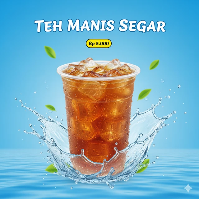 Teh Manis Segar — Sensasi Dingin yang Bikin Segar Lagi!
