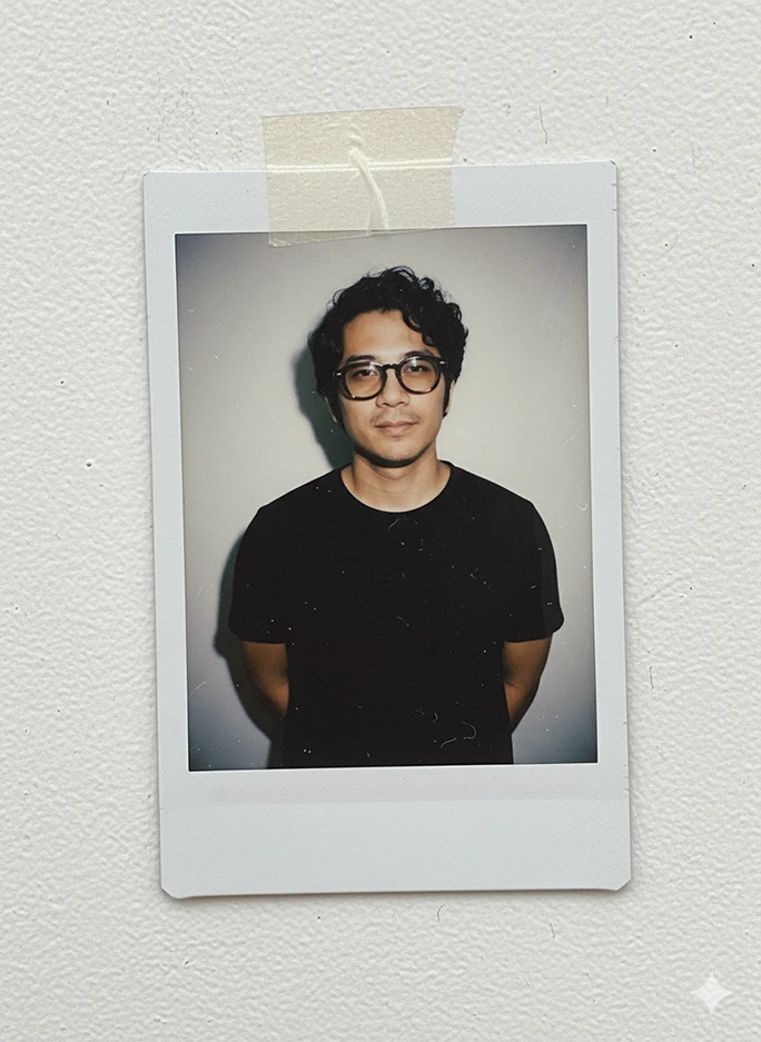 Vintage Polaroid Portrait