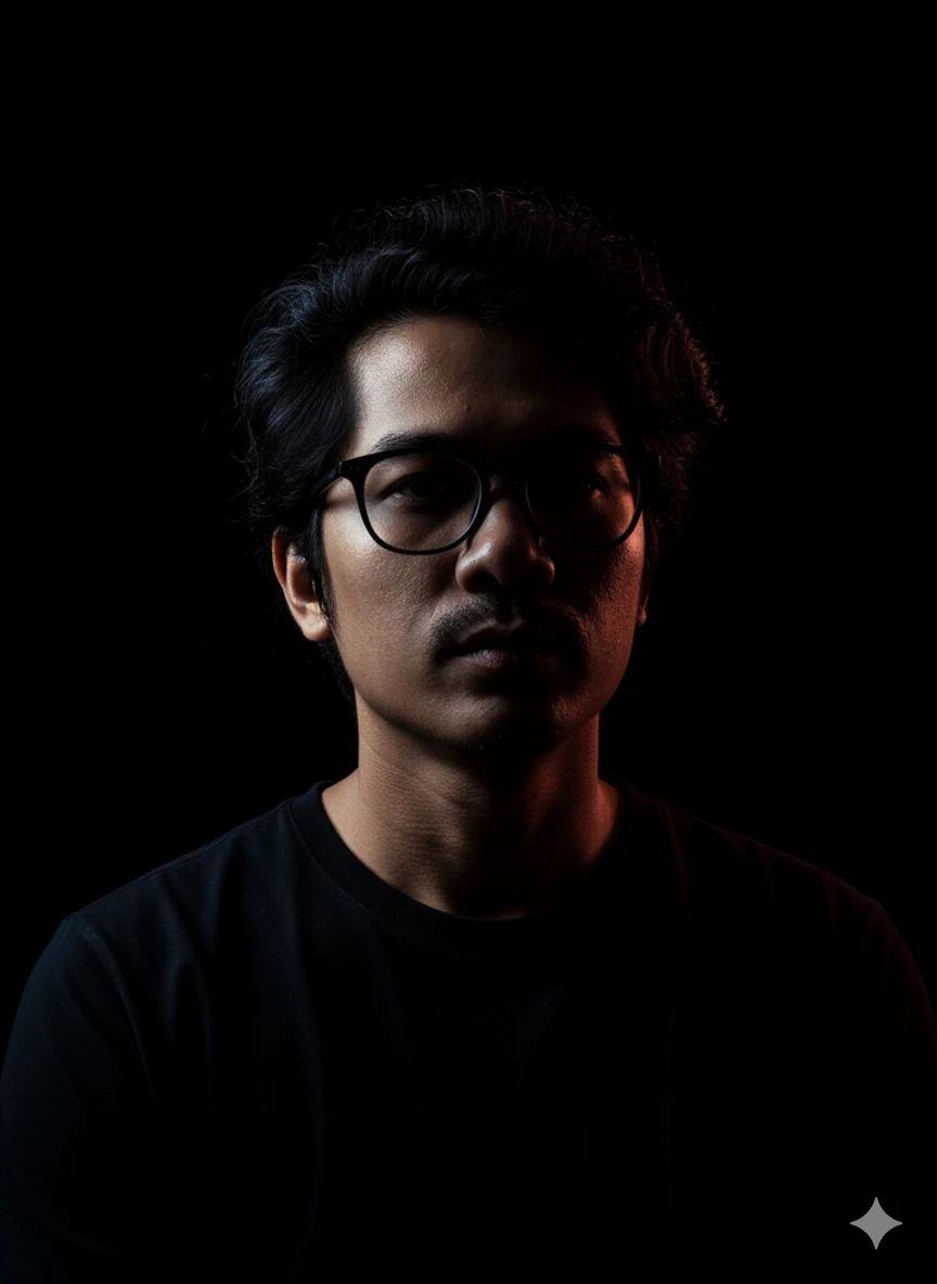 Low-Key Intense Look