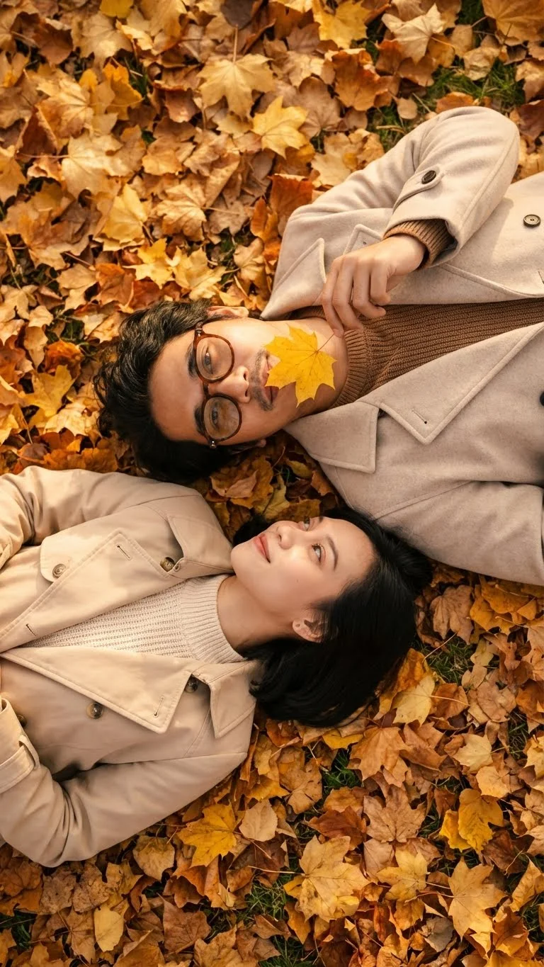 realistic romantic autumn