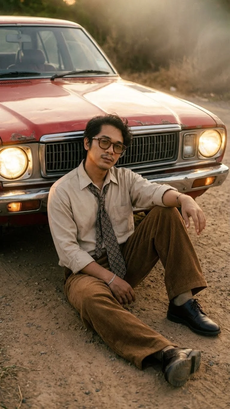 Cinematic Man Portrait