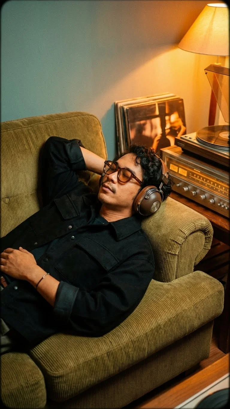 Vintage Cinematic Man