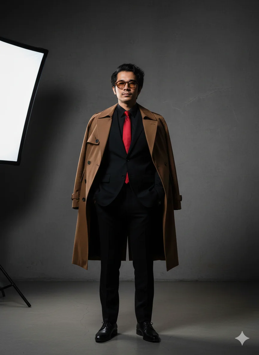 Realistic Photography Man