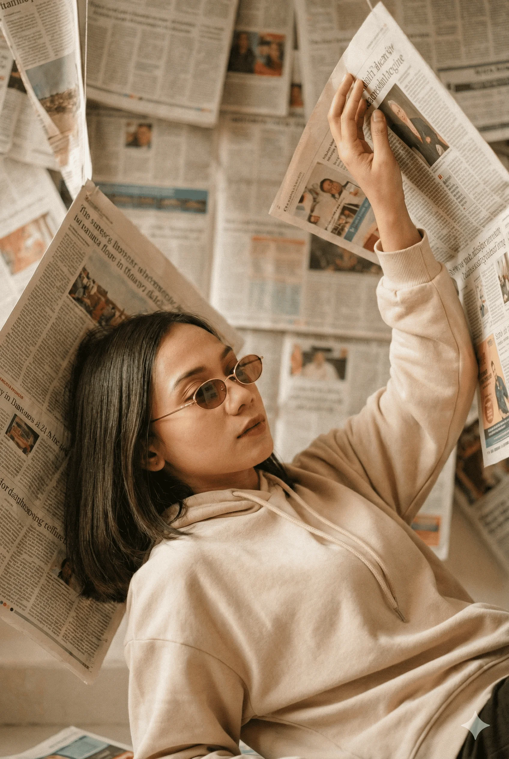 Cinematic Woman Potrait