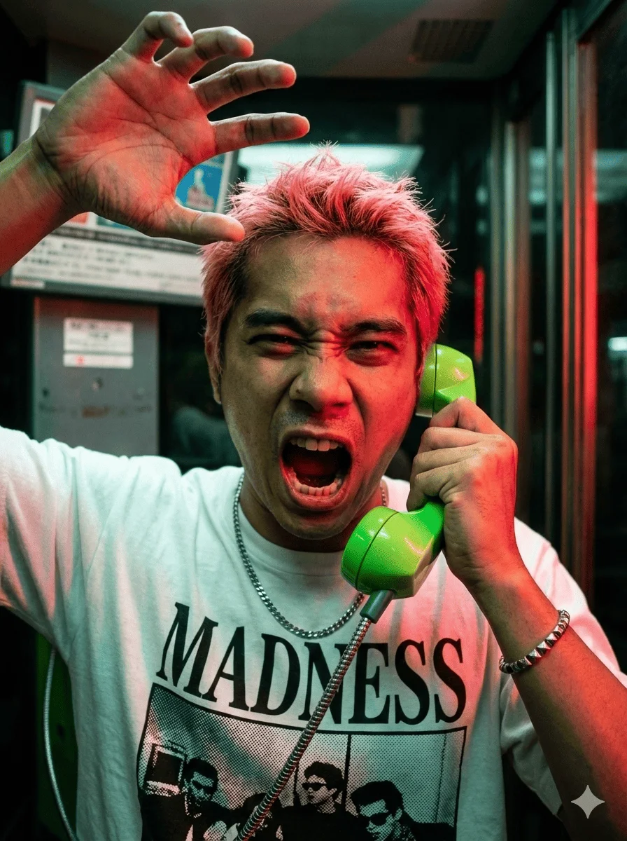 Cinematic Street Editorial Man