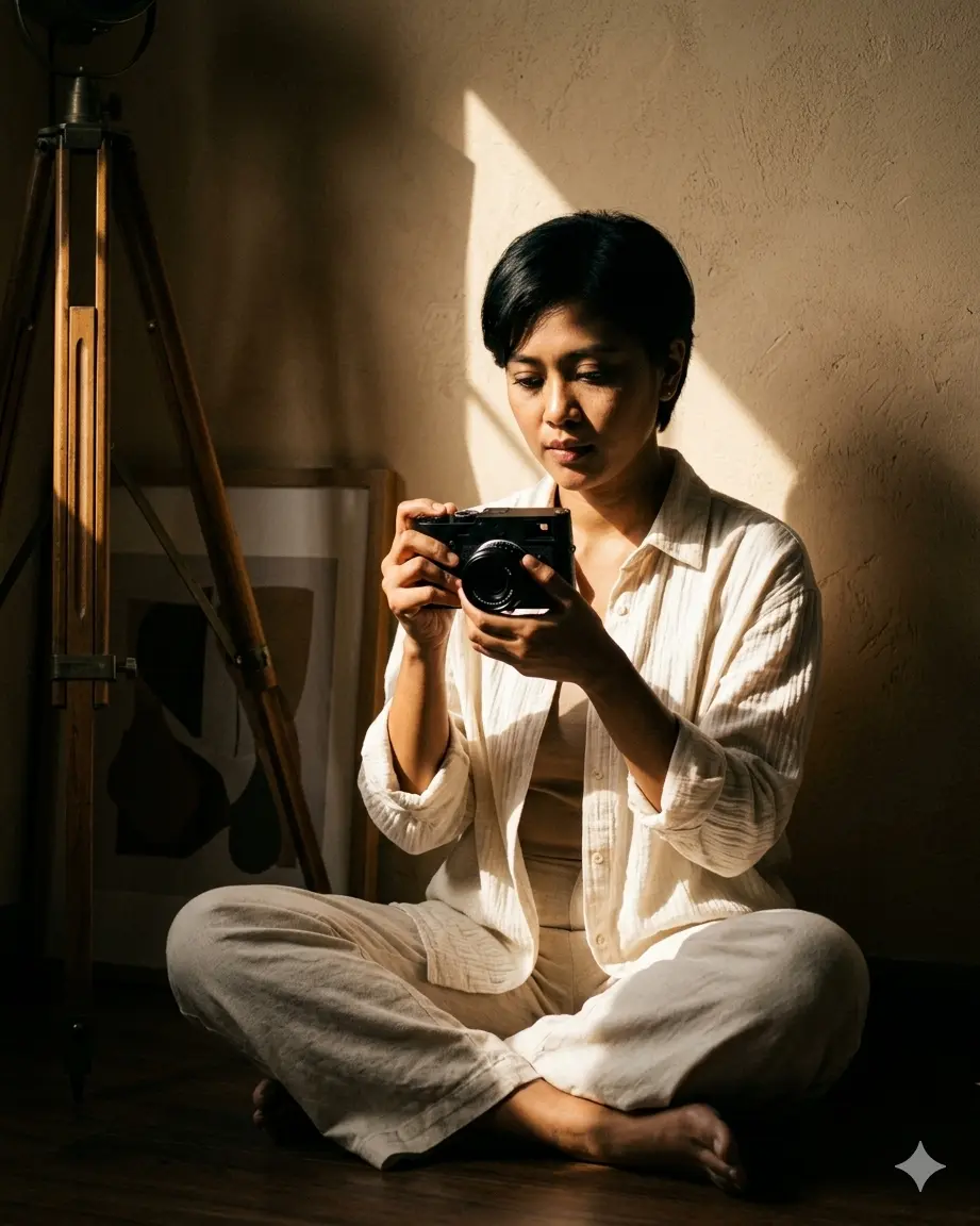 Cinematic Portrait of a Photographer