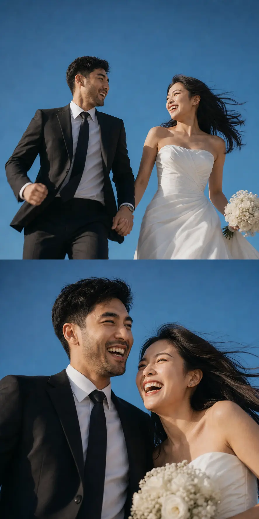 Cinematic Wedding Photo