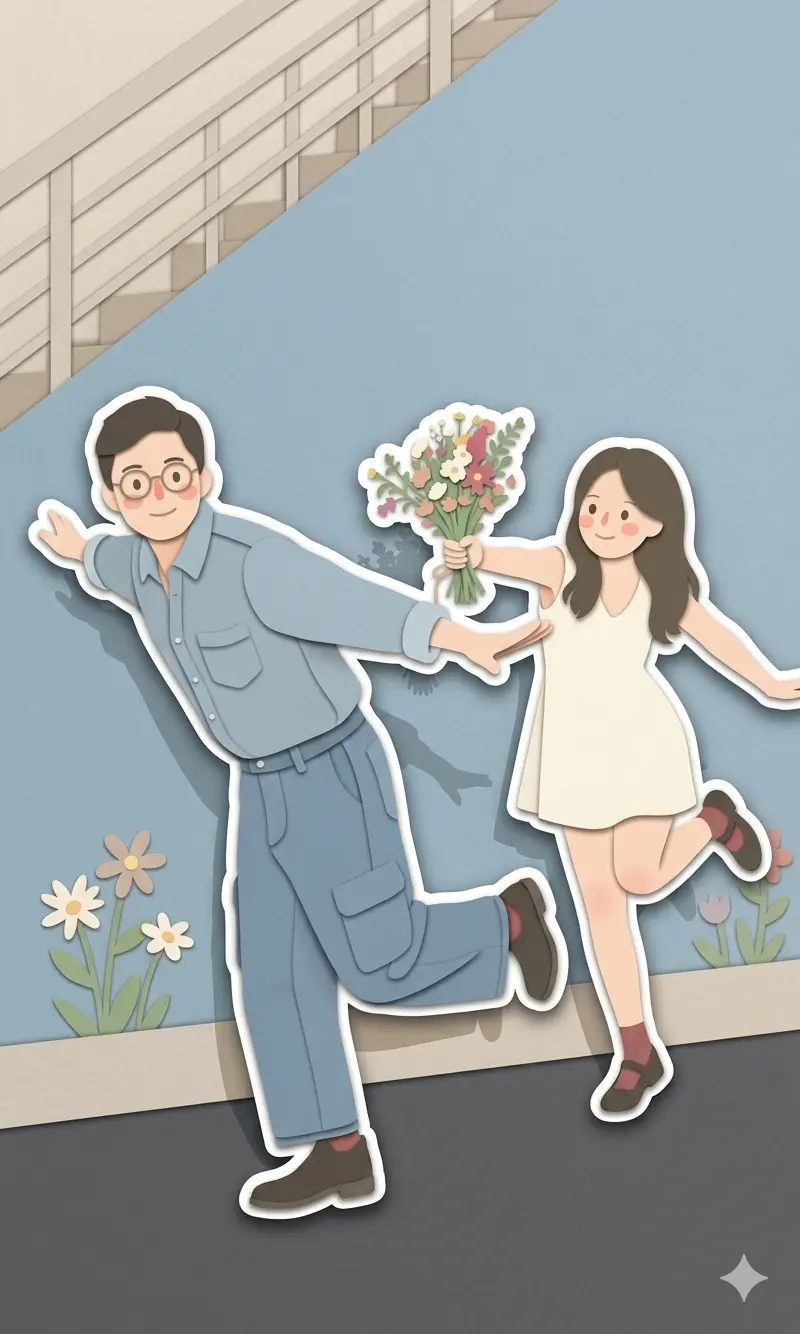 Colorful Handcraft Couple Edit