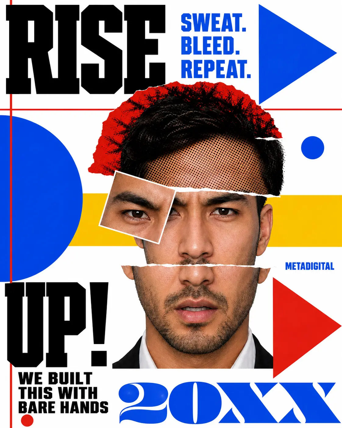 Bauhaus Inspired Poster