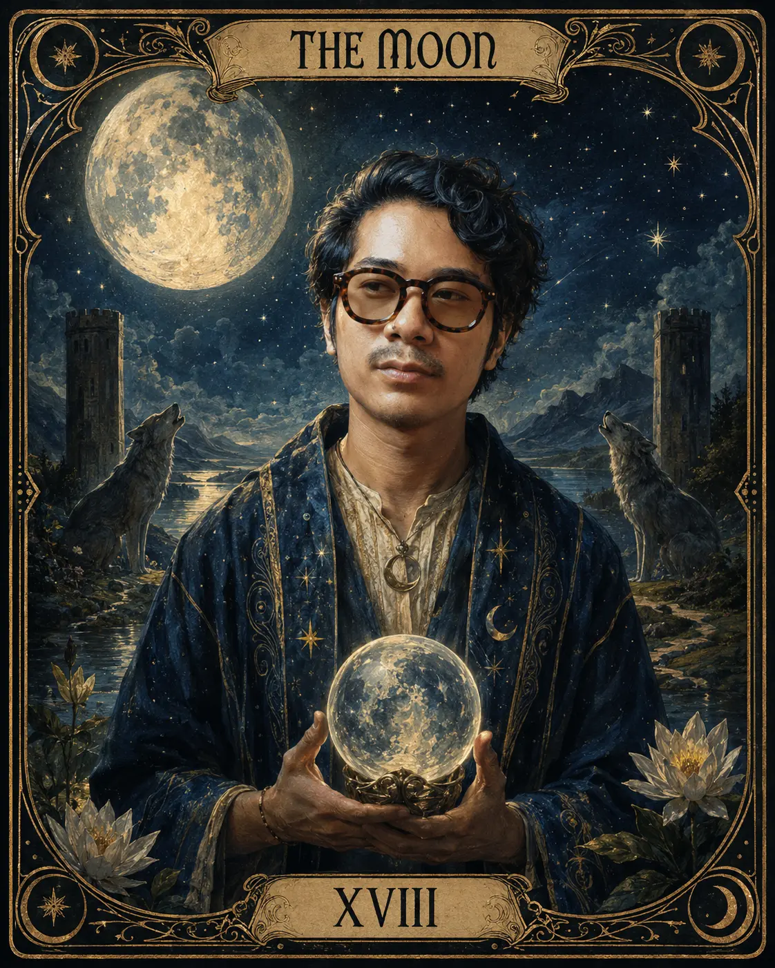 Premium Tarot Card Illustration