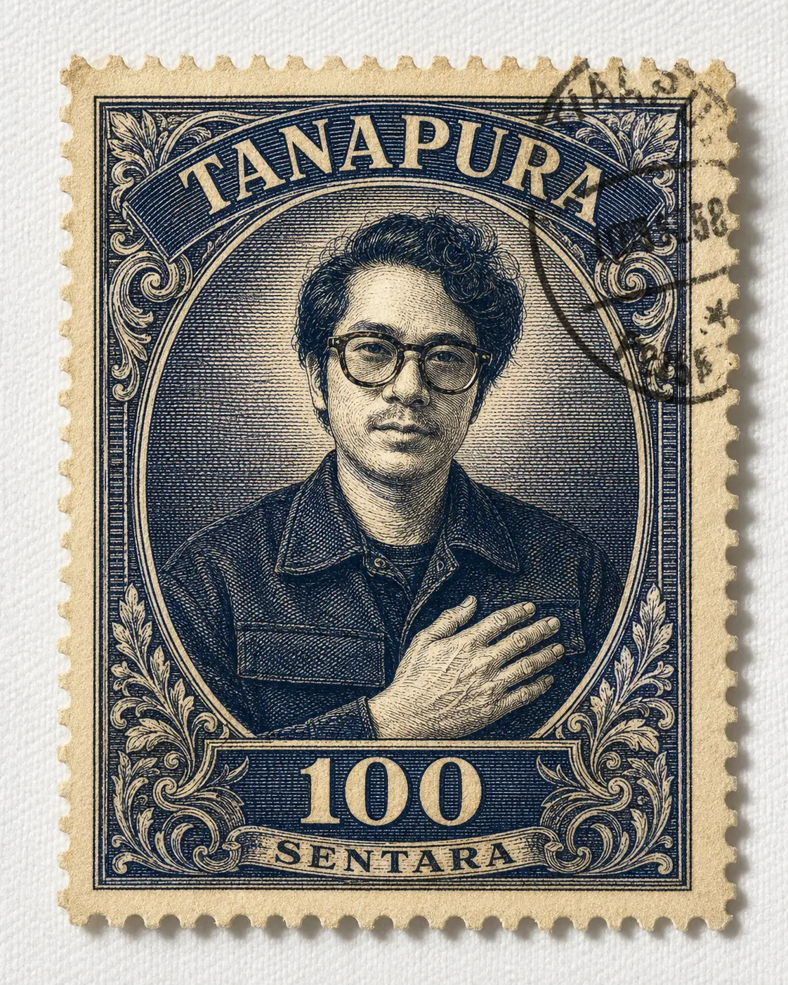 Vintage Post Stamp