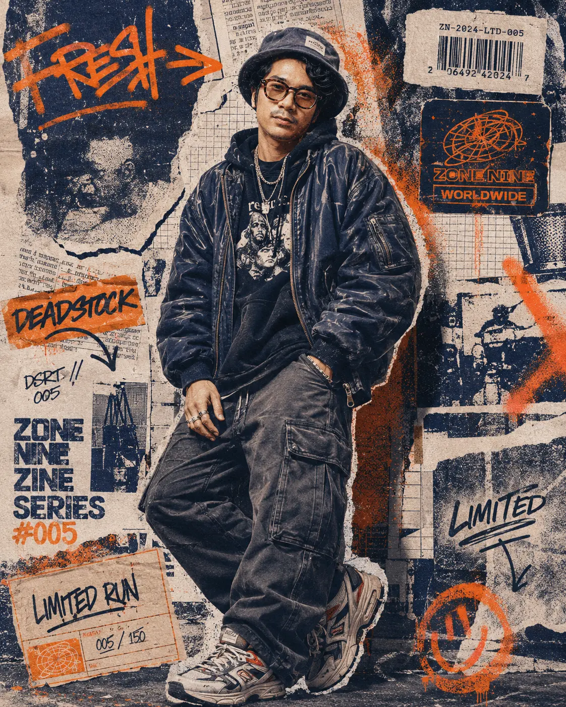 Streetwear Lookbook Zine