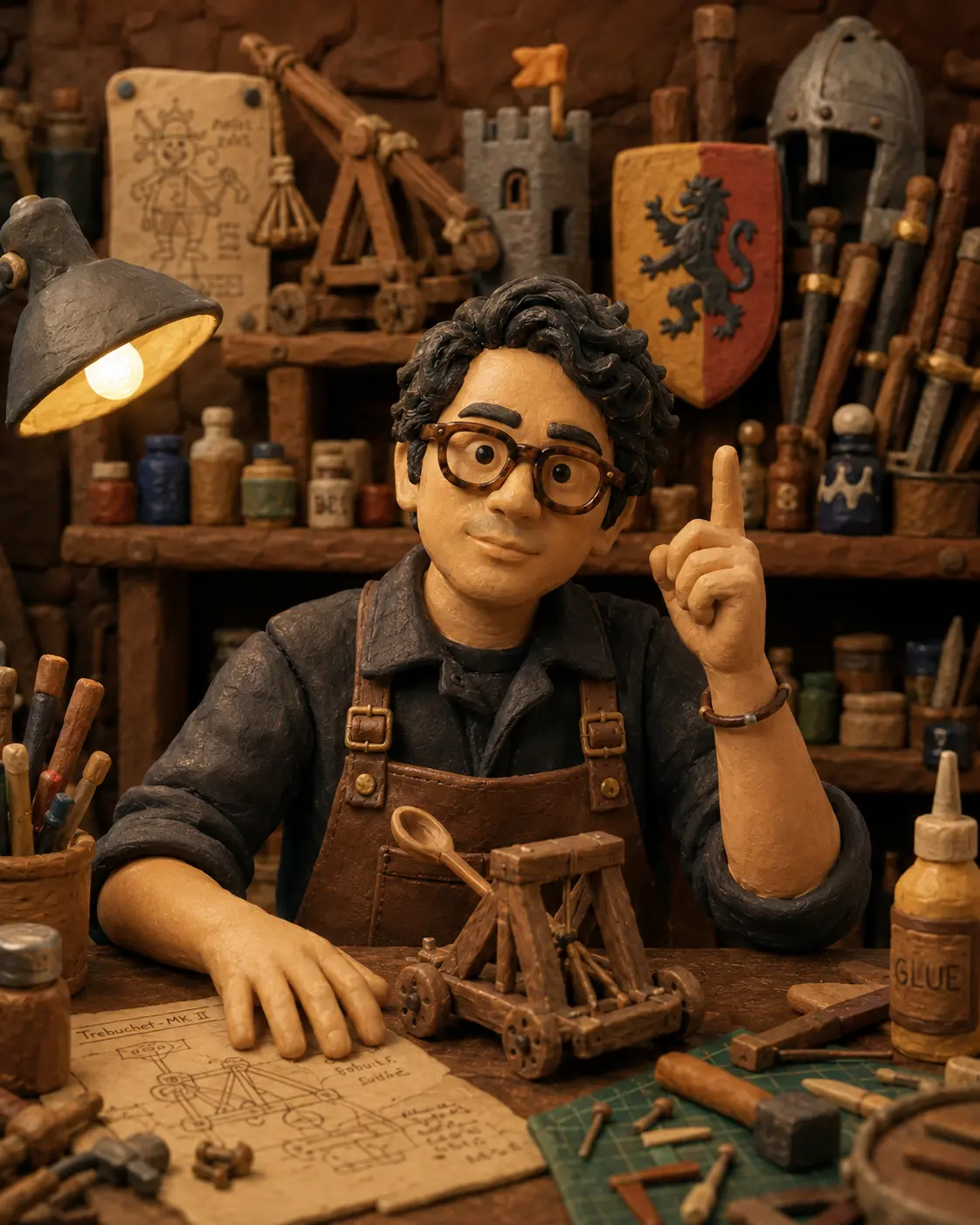 Claymation Visual Style Edit