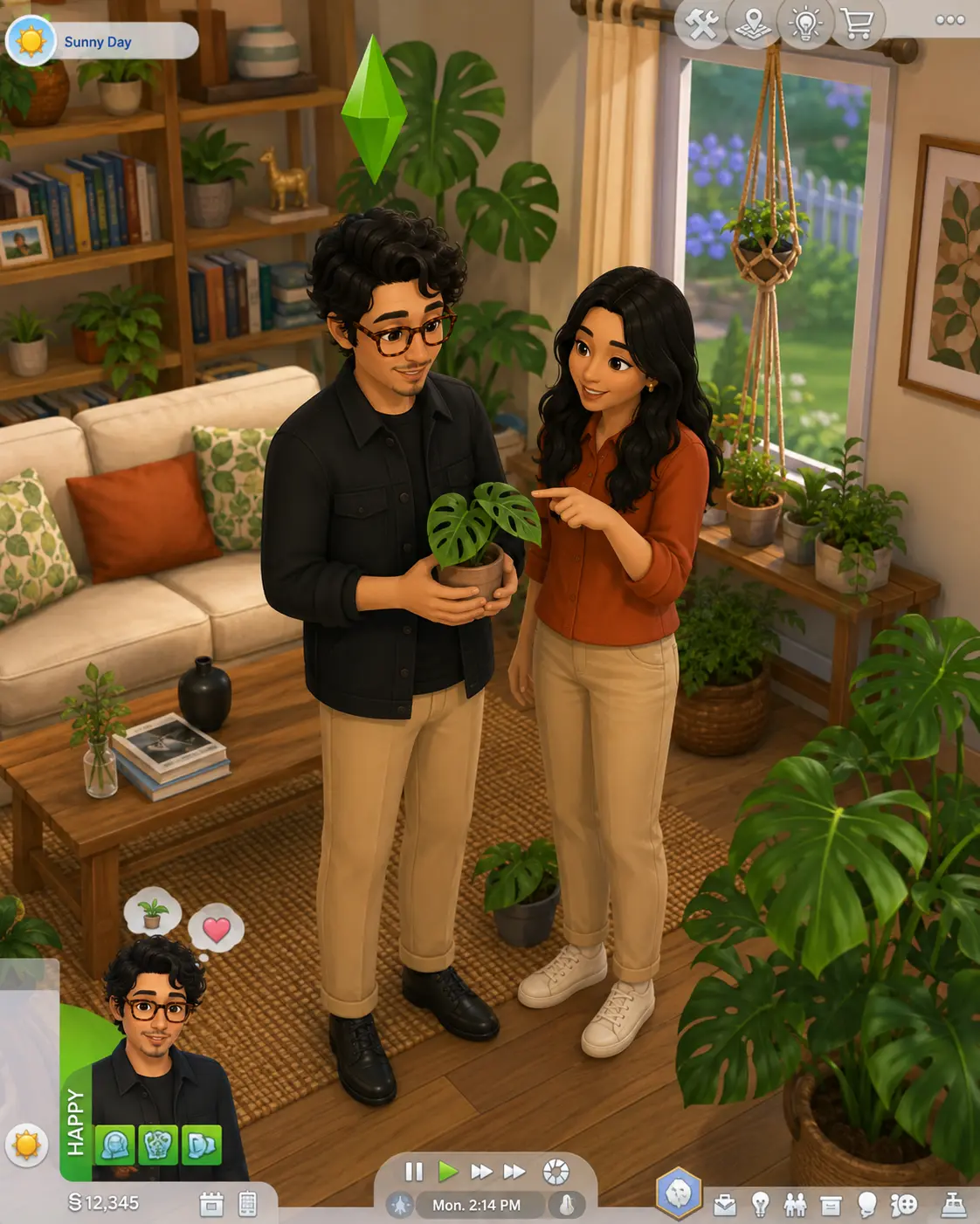 The Sims Visual Style Edit