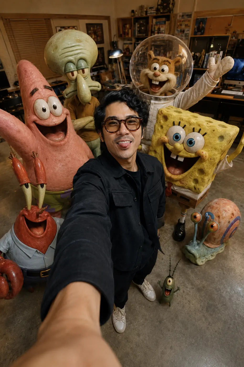 Spongebob Gang Selfie