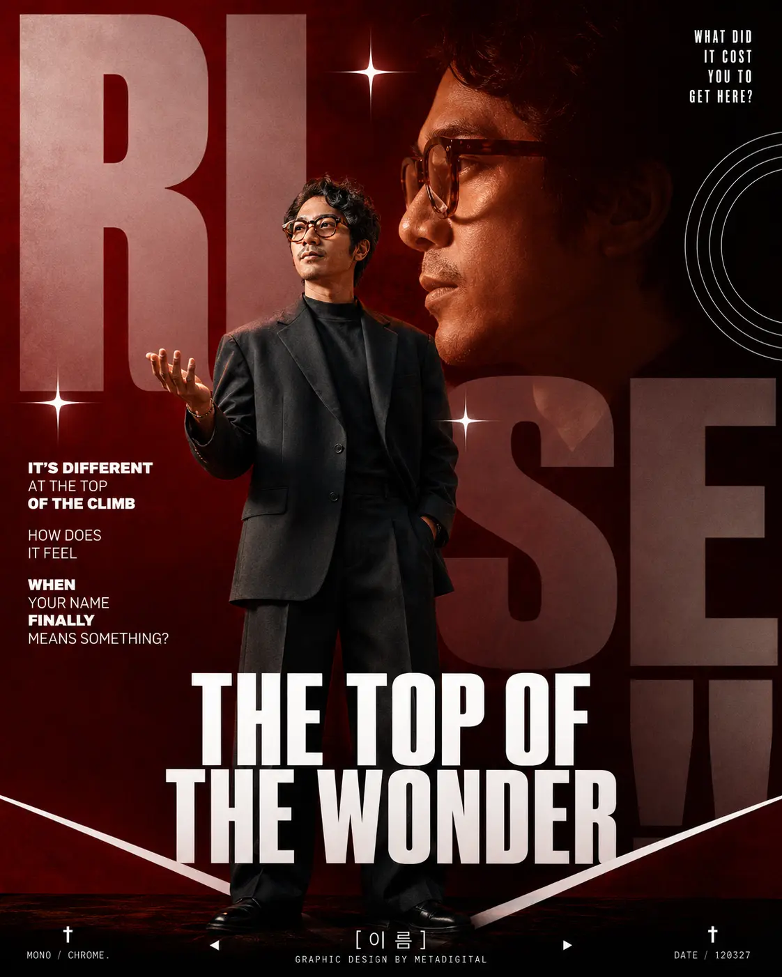 Bold Editorial Graphic Poster