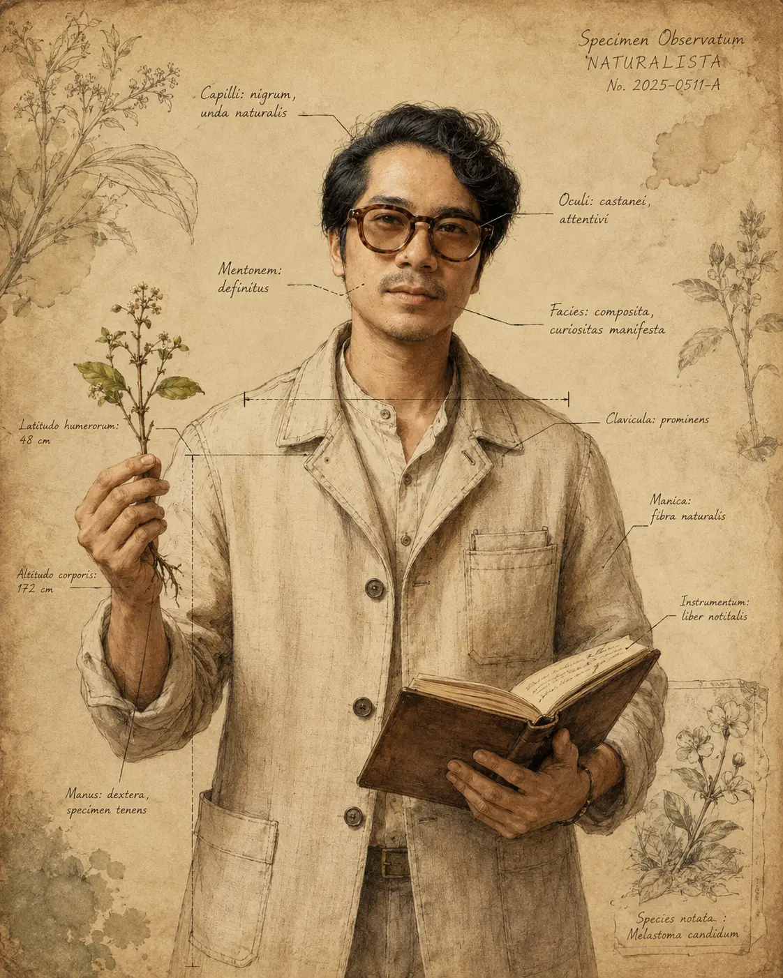 Editorial Naturalist Portrait Photograph
