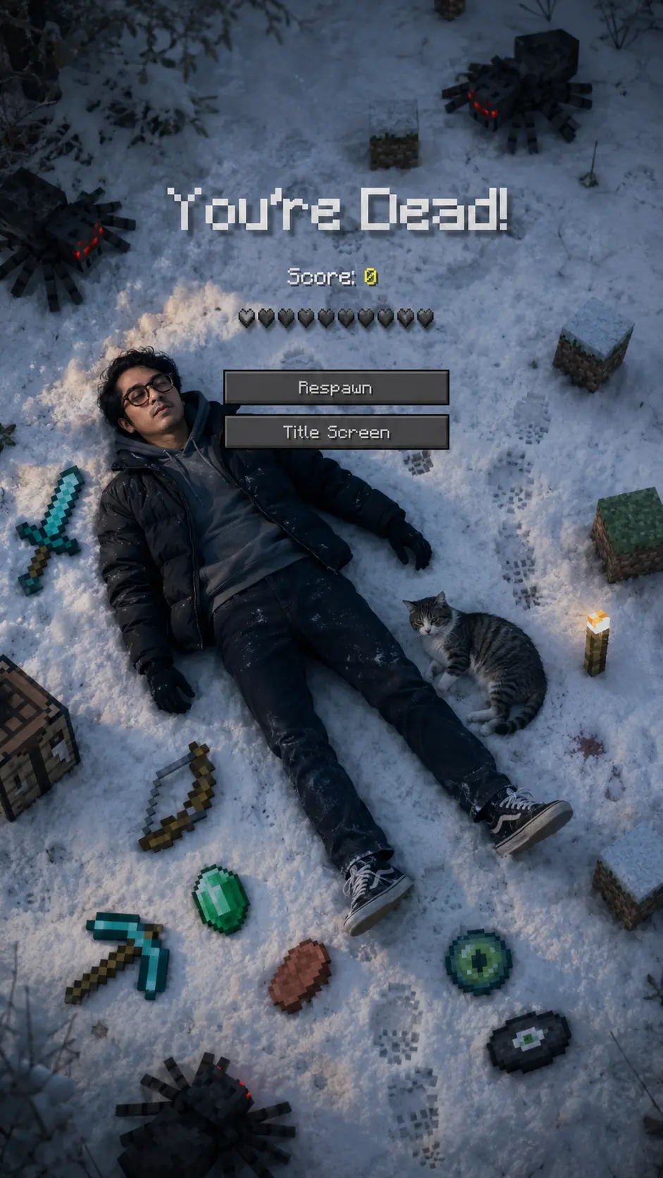 Minecraft Dead Scene Edit