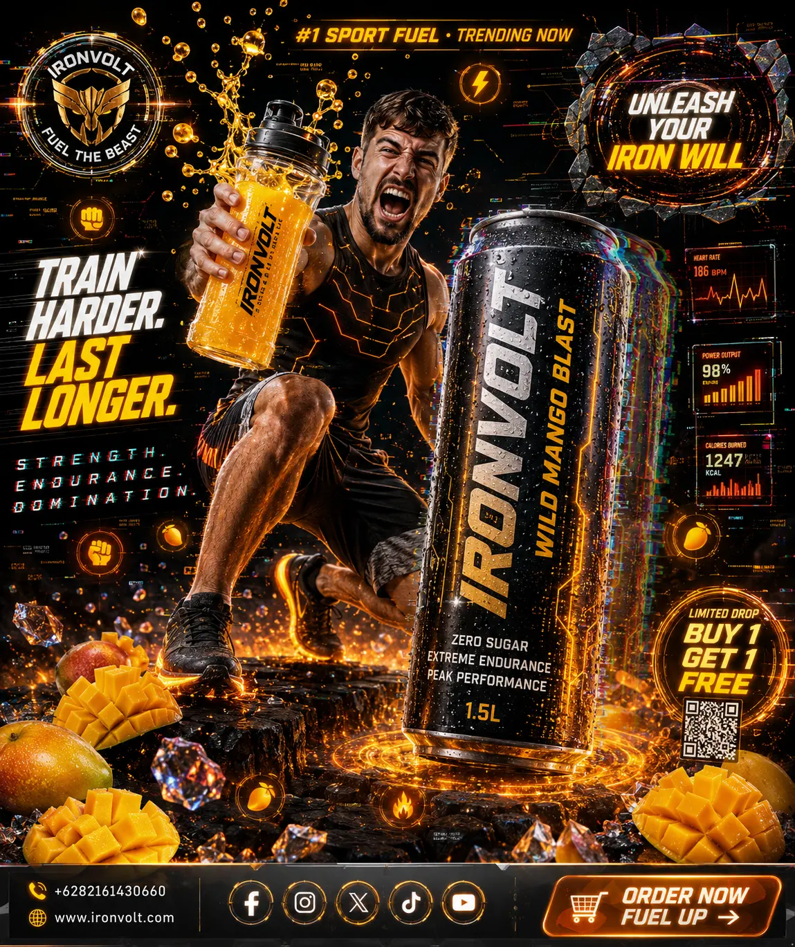 Energy Drink Product Ads