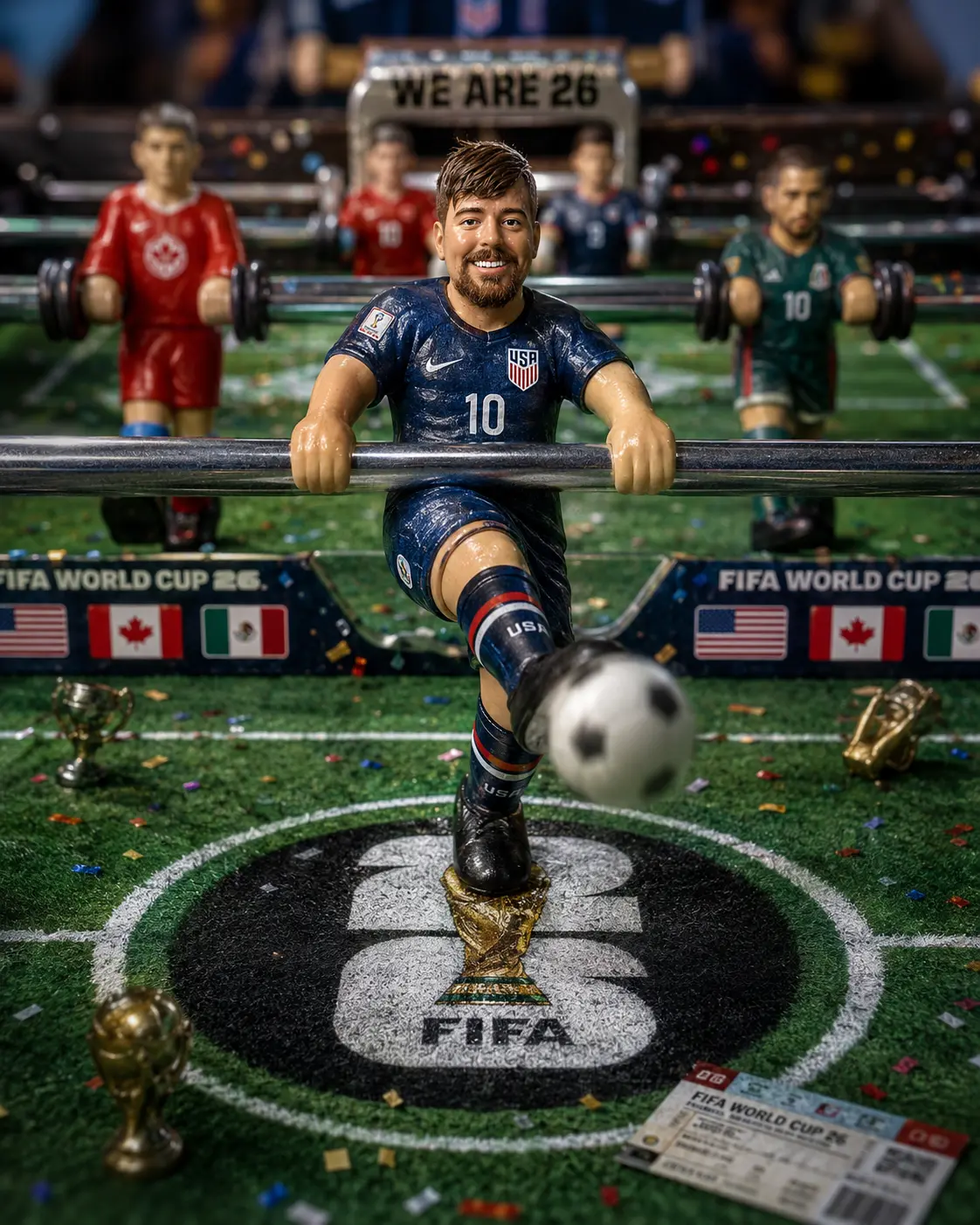 Foosball World Cup 2026 Miniature Edit