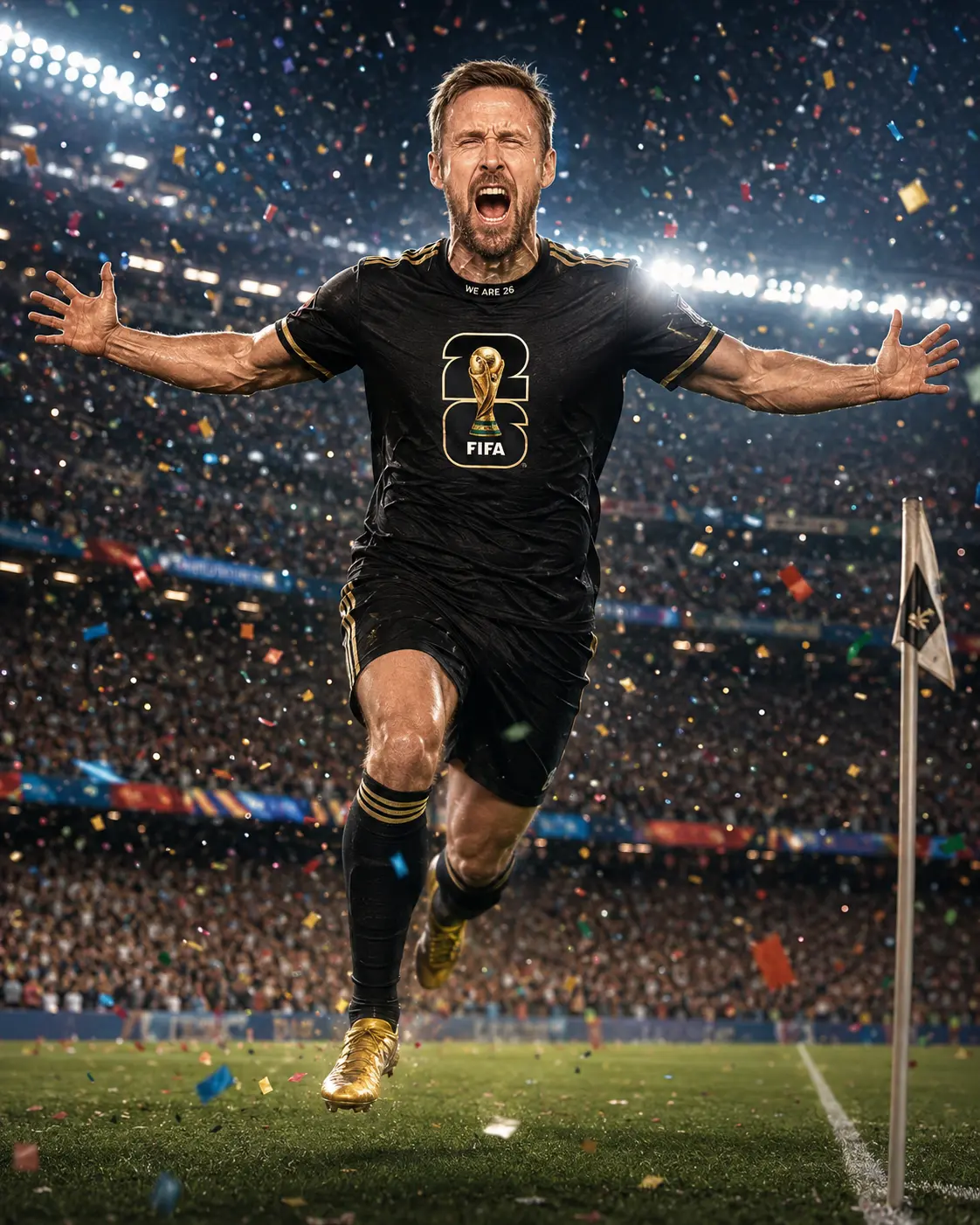 Dramatic Goal Celebration