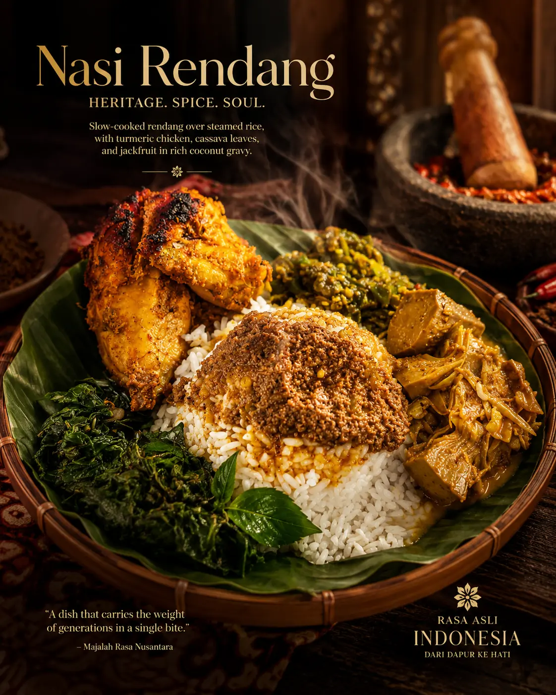 Traditional Food Magazine Page