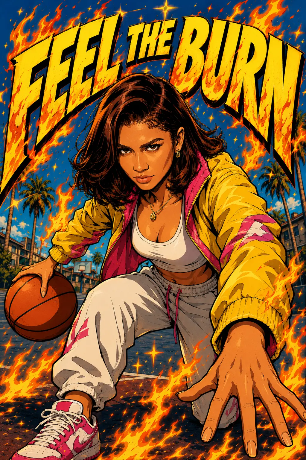 Sunny California Energy Illustration