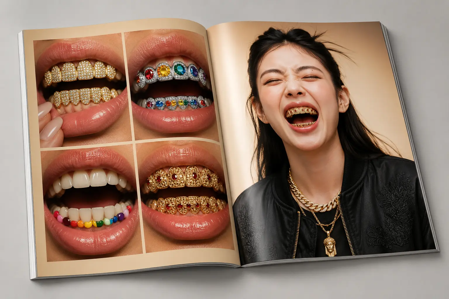 Grillz Editorial Magazine Features