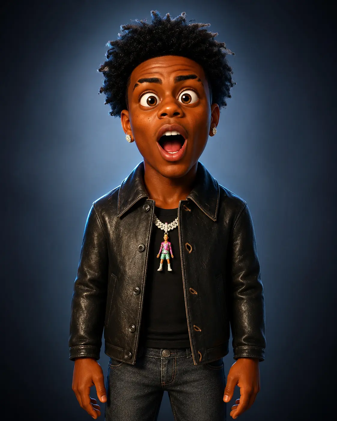 3D Pixar-styled Funny Portrait