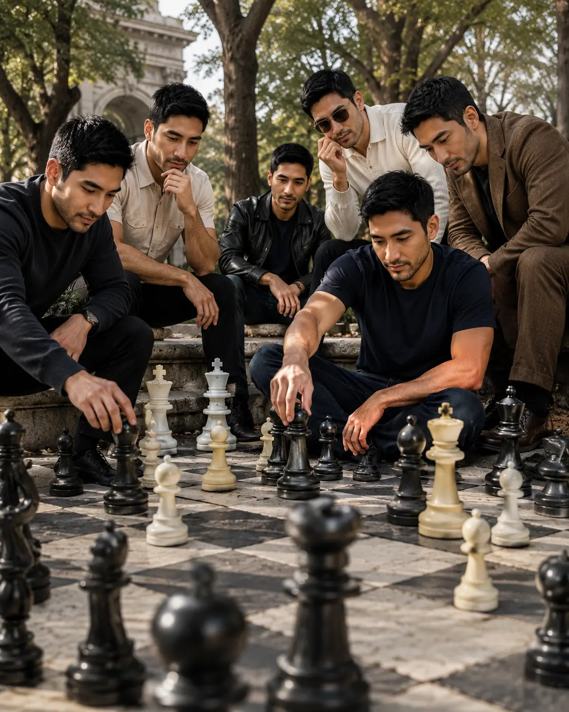 Surreal Chess Playing with Clone