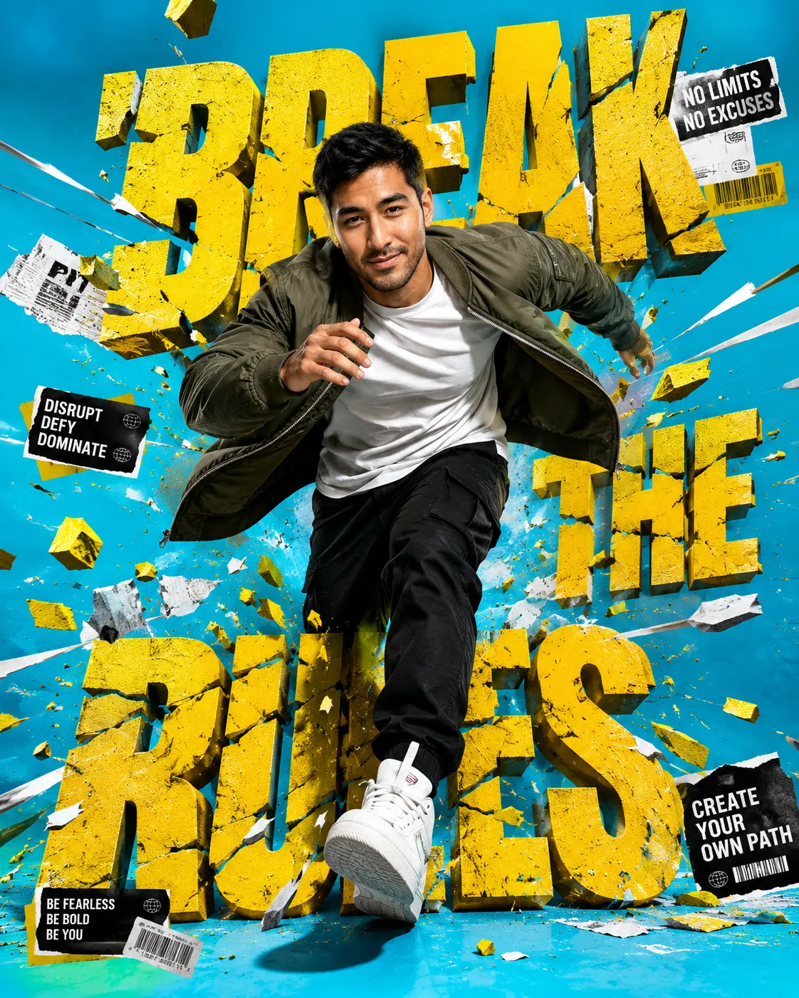 Streetwear Ads Poster