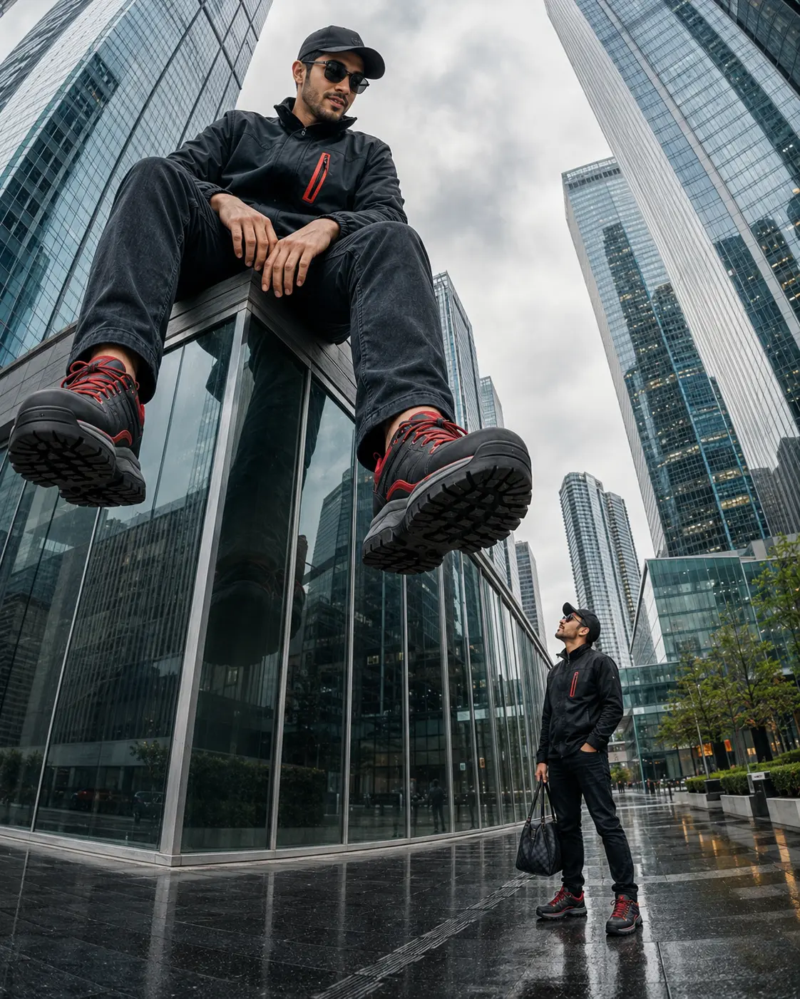 Forced-Perspective Photo with Clone