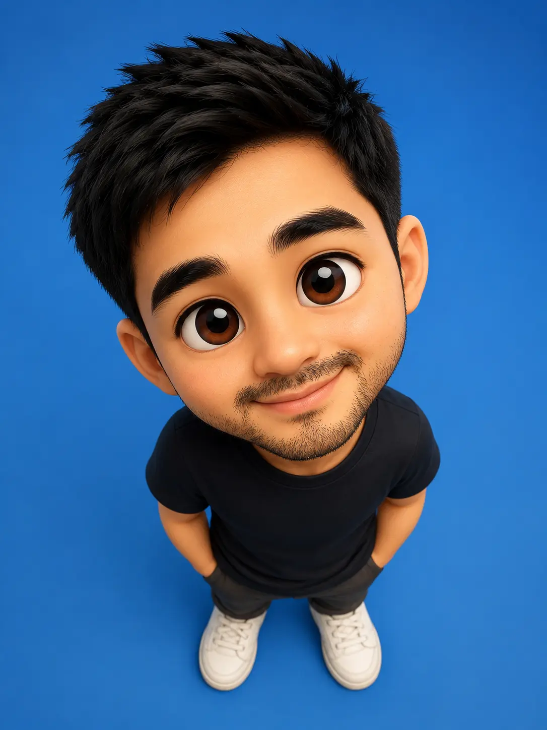 Cute 3D Close-up Figure