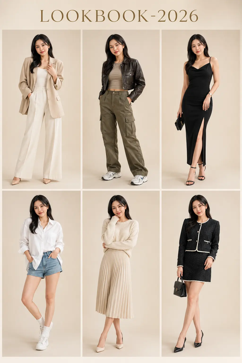 High-end Korean Fashion Lookbook
