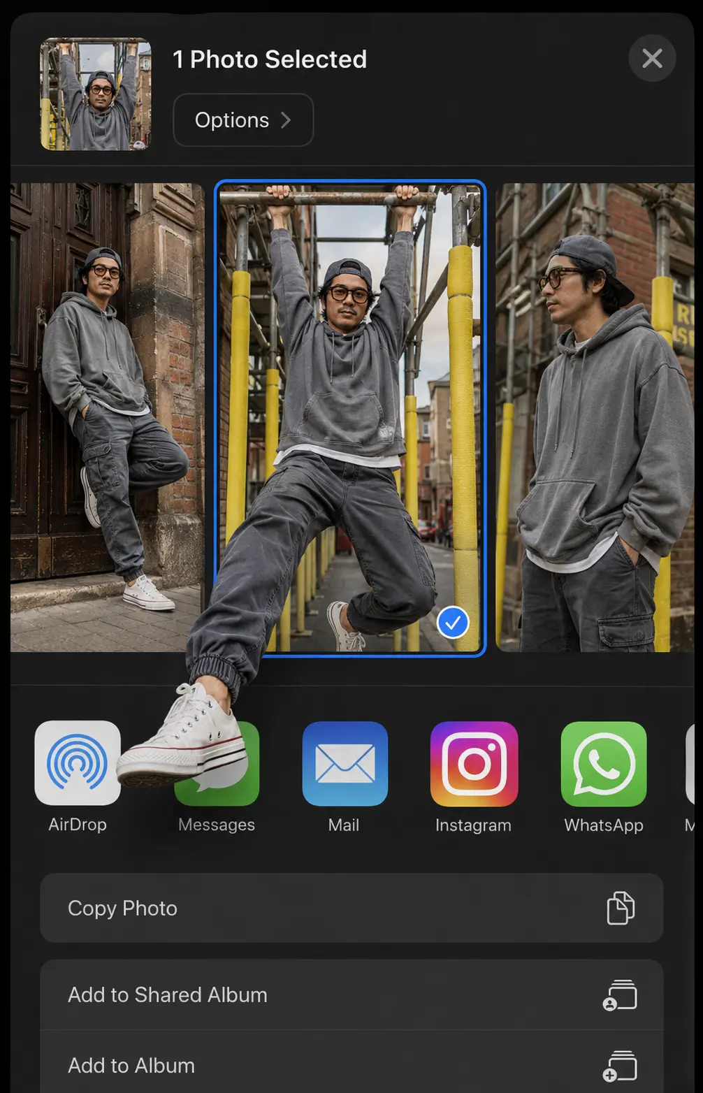 Share Sheet Interface Edit