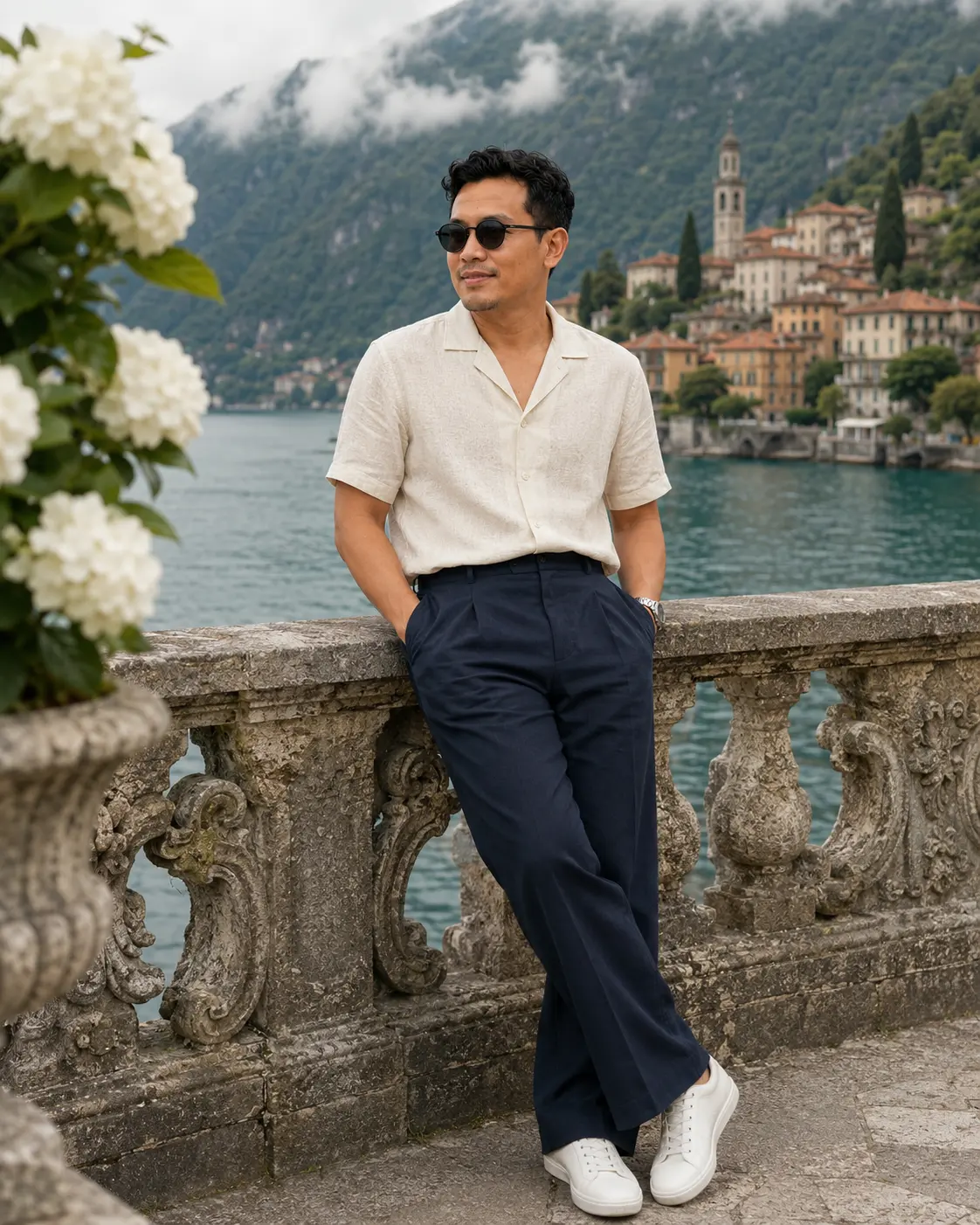 Photo at Lake Como