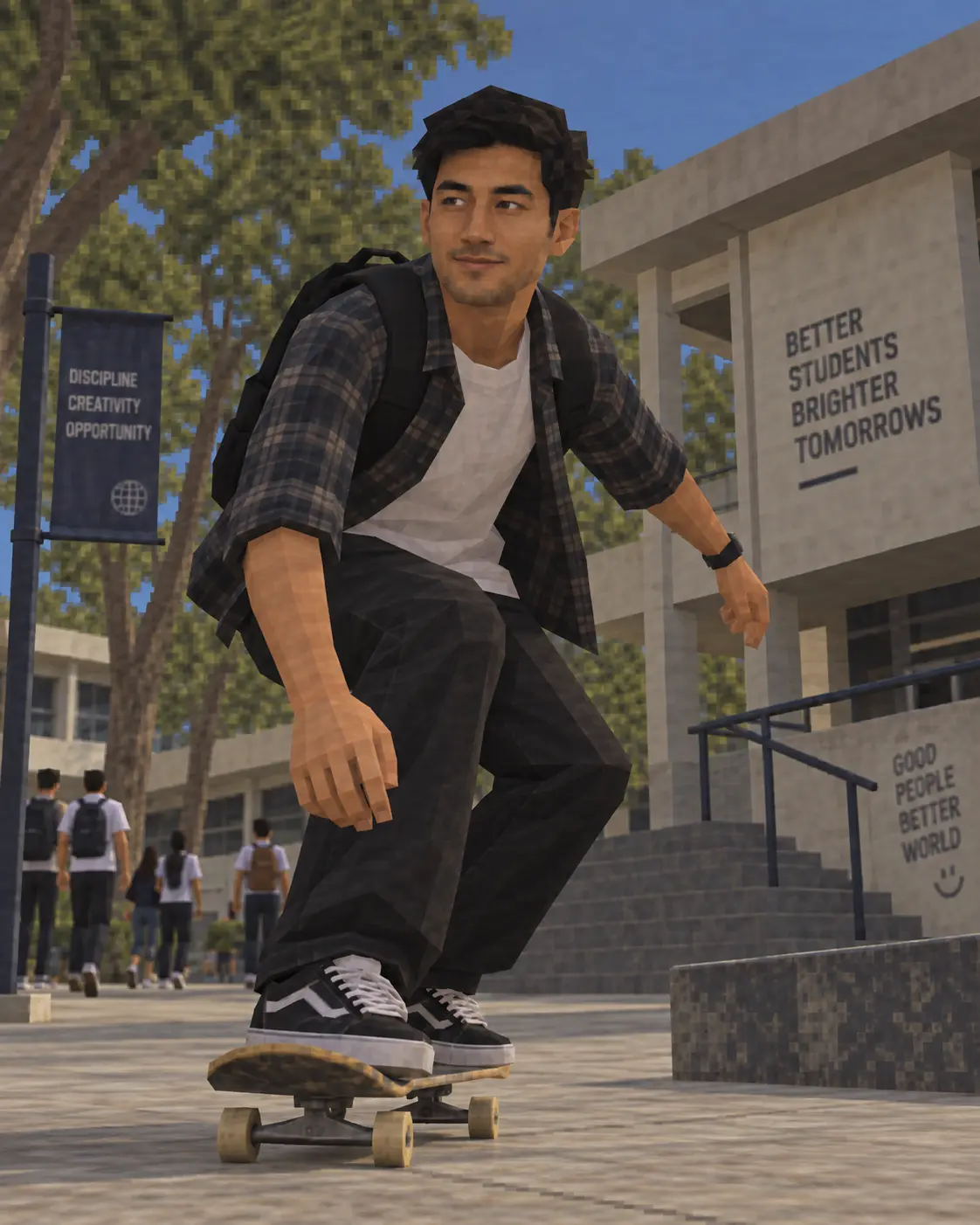 PS2 Style 3D Render
