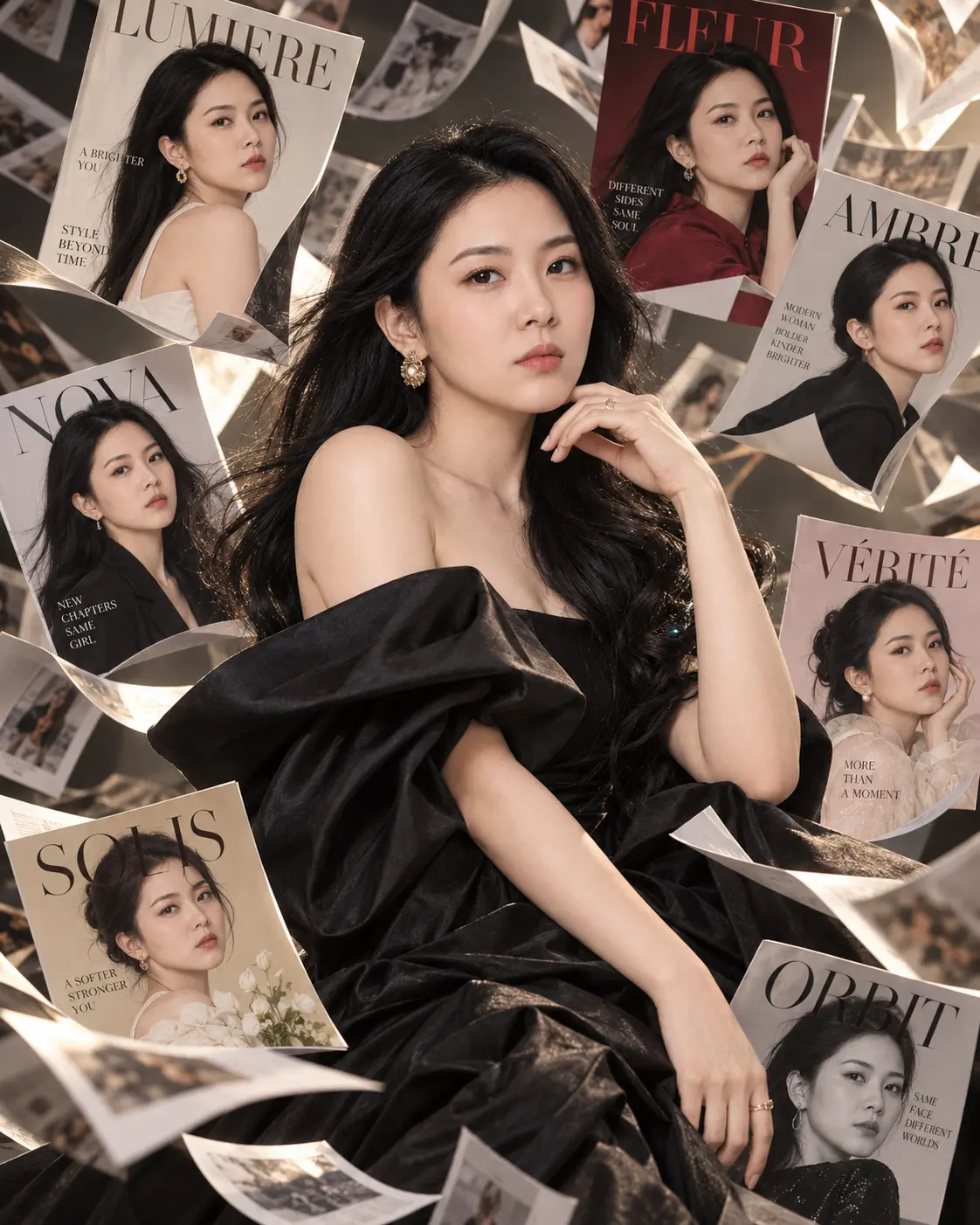 High-fashion Editorial Portrait