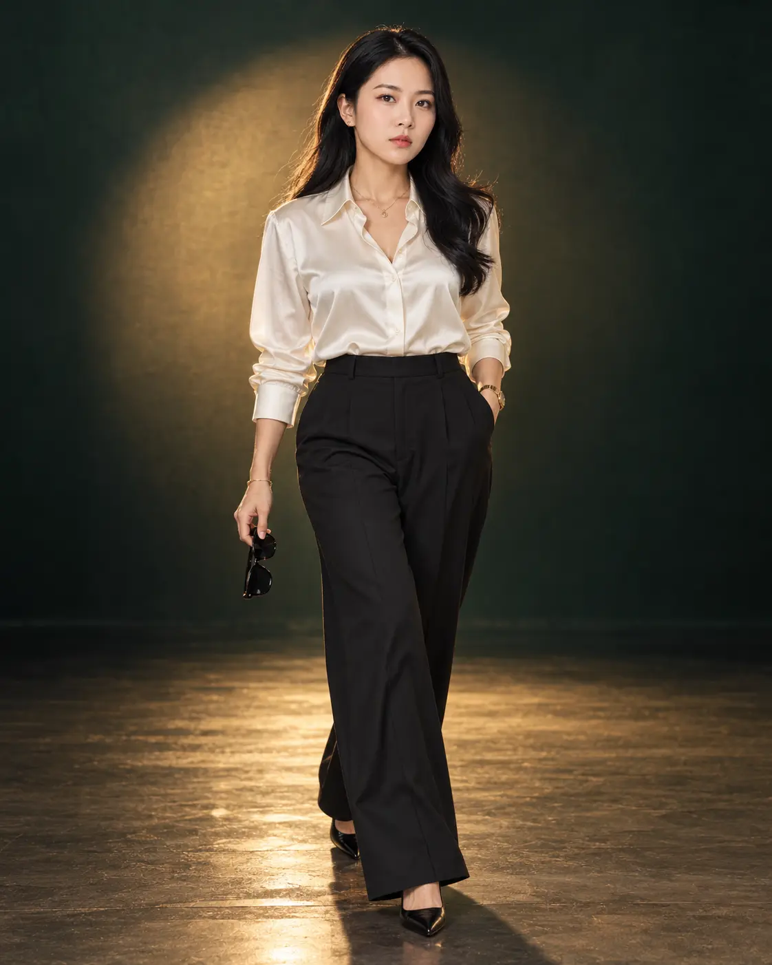 Ultra-premium Luxury Fashion Editorial Portrait