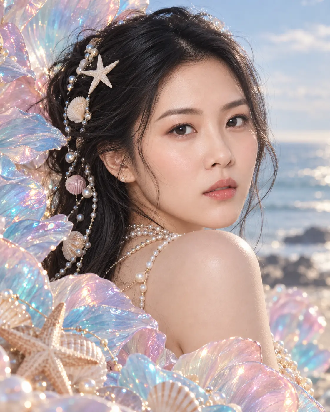 Ocean Princess Conceptual Portrait
