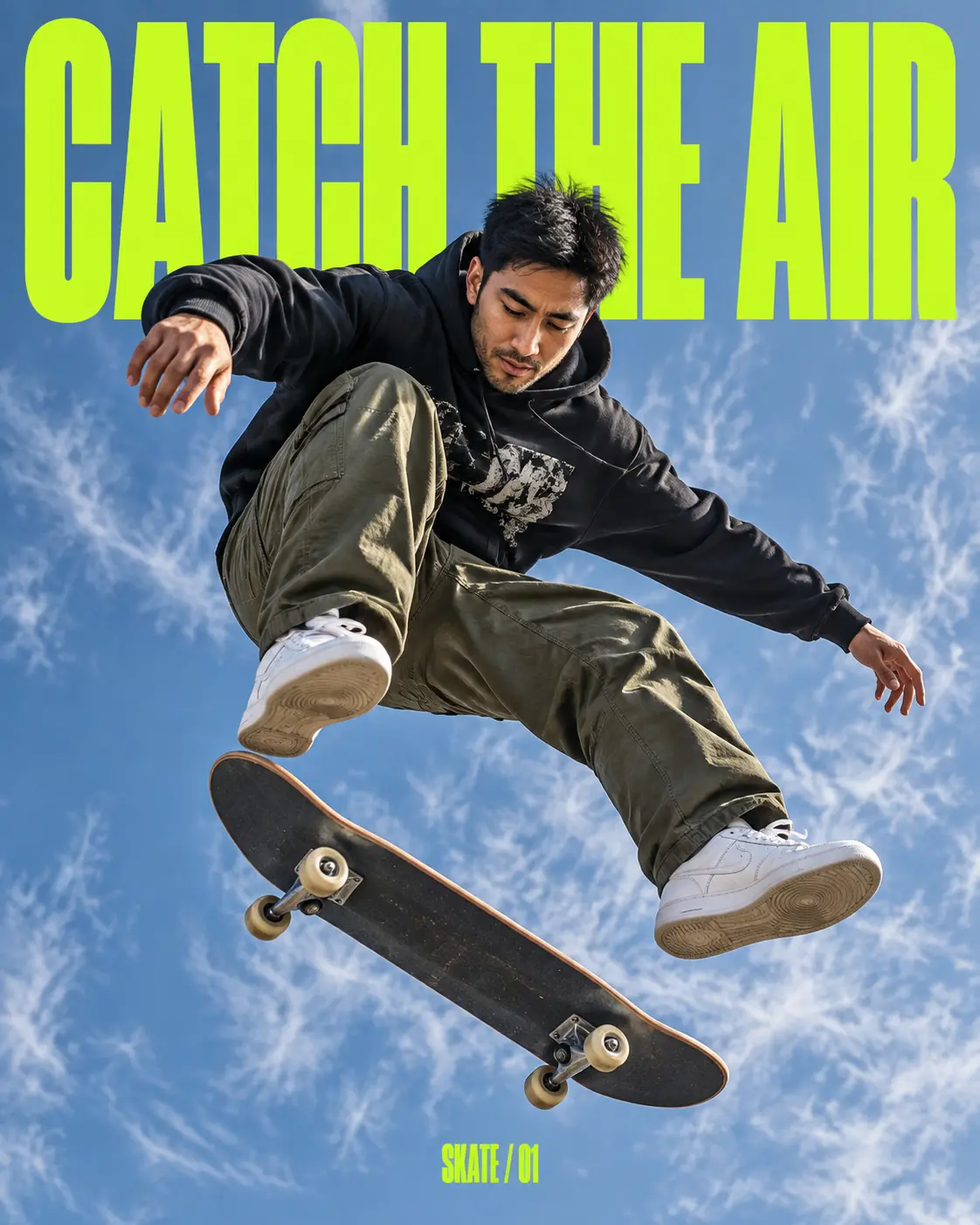 Skateboarder's Trick Poster