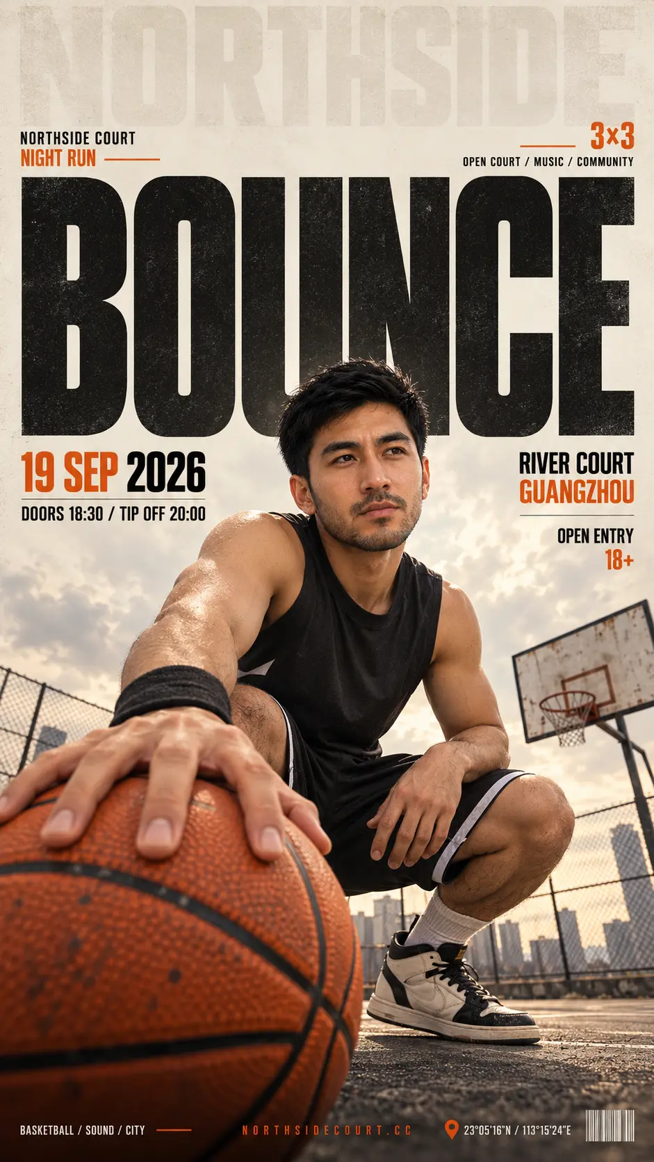 Editorial Sporty Poster