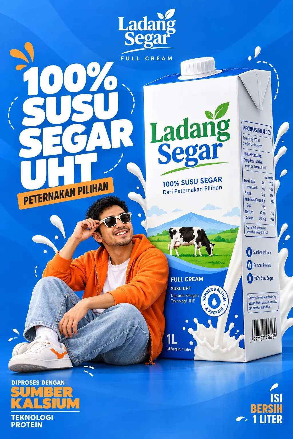 Vibrant Product Ads Poster